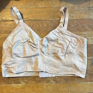 Kindred Bravely Women's Tan Nursing Bra Size L